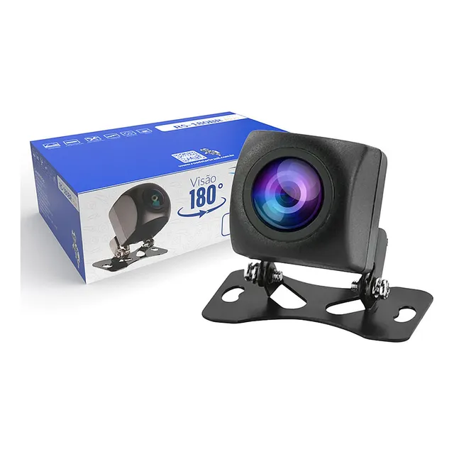 Camera Automotiva De Re Frontal Roadstar Rs180 Br Plus Visao