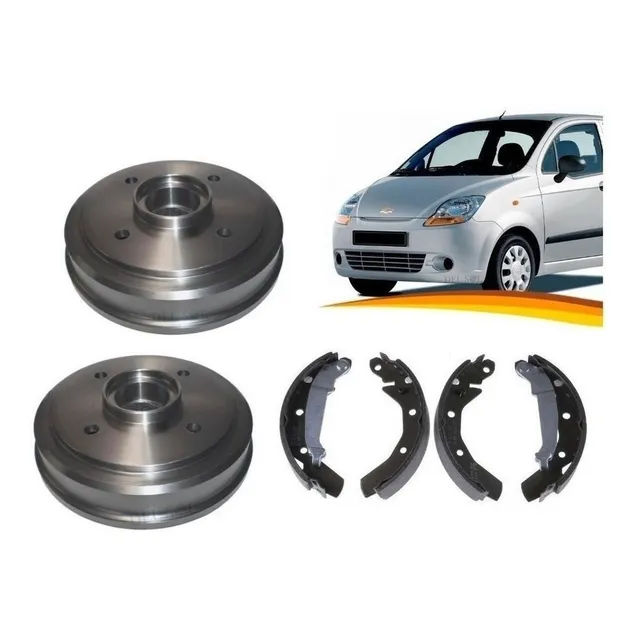 Tambor Freno + Balata Para Chevrolet Spark 2003 2016
