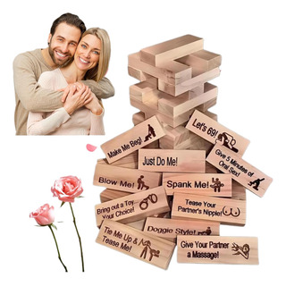 Torre De La Lujuria - Block Tower Jenga Game Torre De La Lujuria - Block Tower Jenga Game