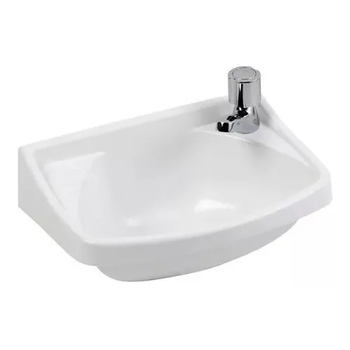 Lavatorio Ferrum Traful De 1 Agujero Blanco Lp 030 Plástico