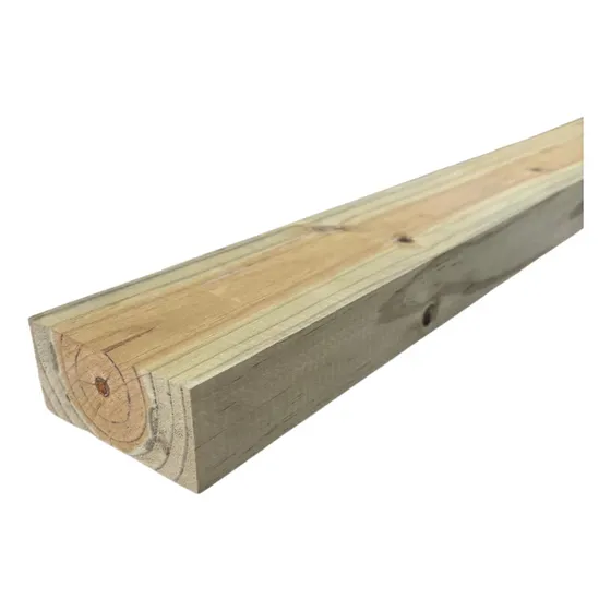 9 Vigas Caibro De Pinus Tratado Autoclave 5x10 Cm Plainados