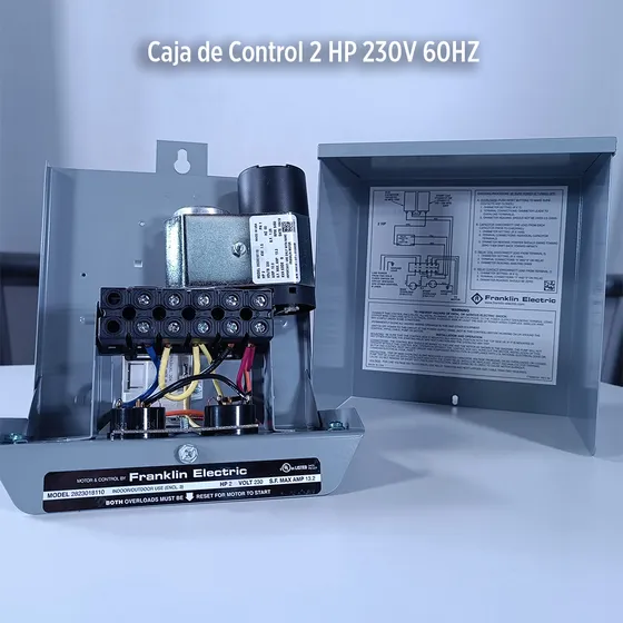 Arrancador P/motor Sumergible 2hp 230v Franklin Electric