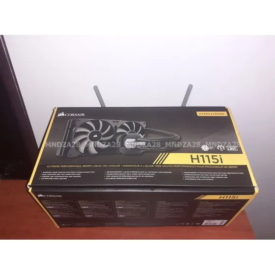 Cpu Fan Cooler Corsair Hydro H115i Radiador 280mm Pc Gamer