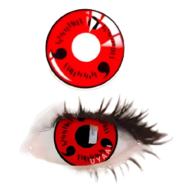 Lentes De Contacto Naruto Shippuden Sharingan Sasuke