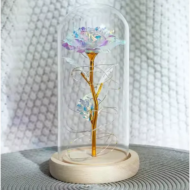 Rosa Eterna - Cupula De Cristal - Regalo Día De La Madre