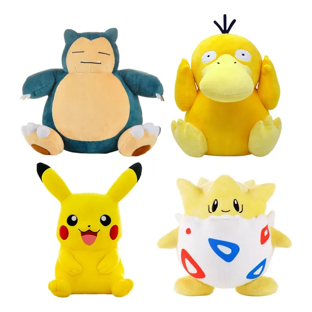 4pcs Peluches Kawaii Pokémon Regalos Muñeca Niño Juguete