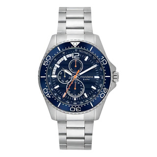 Relógio Mondaine Prata Masculino 32621g0mvne2 Cor Do Fundo Azul Relógio Mondaine Prata Masculino 32621g0mvne2 Cor Do Fundo Azul