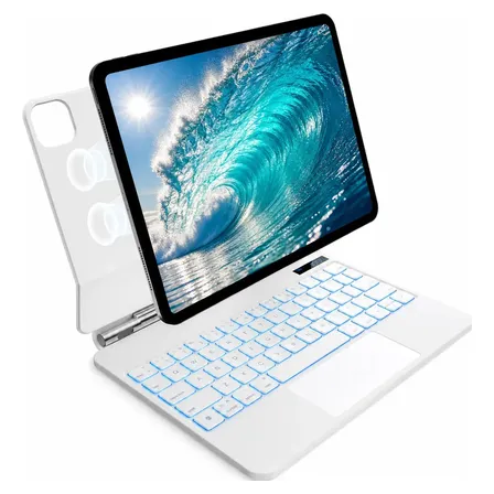 Magic Keyboard Flutuante TASSOS TM002 Touchpad iPad 10a A16