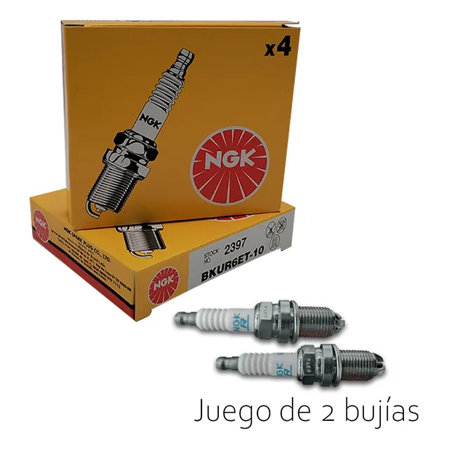 Bujía Ngk 3 Electrodos Orig Bkur6et-10 Optra Design 1.8