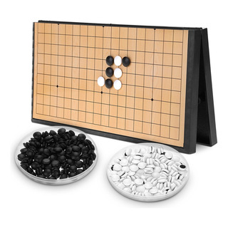 Conjunto De Jogos Go Magnético Dobrável Board Weiqi Jogos Ed Conjunto De Jogos Go Magnético Dobrável Board Weiqi Jogos Ed
