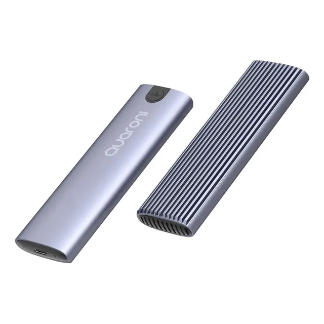 Carcasa Enclosure Quaroni Compatible M.2 Nvme 2280 Usb C 3.1