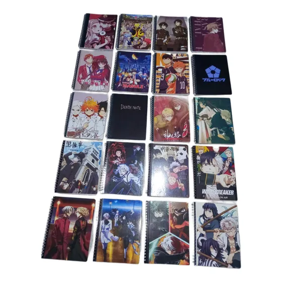 Cuadernos Personalizados Con Diseño Anime