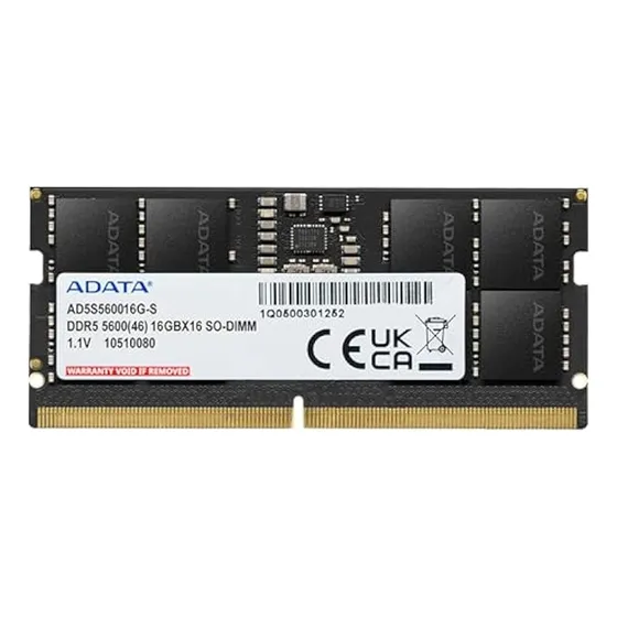 Memória Sodimm Adata 16gb Ddr5 5600Mhz para notebook Pcreg