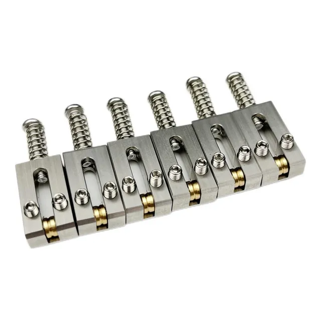 Puente Guitarra Acero Inoxidable Fender Telecaster Stra, 6 U