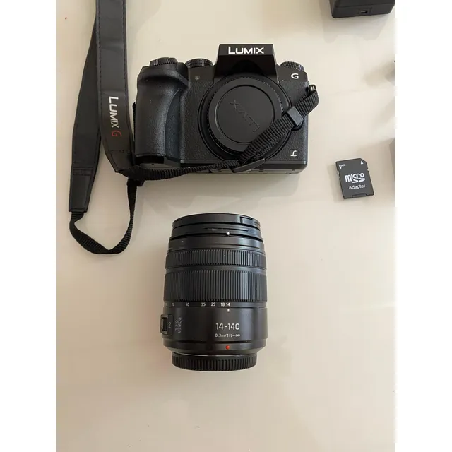 Panasonic Lumix Dmc-g7k Sin Espejo Color Negro