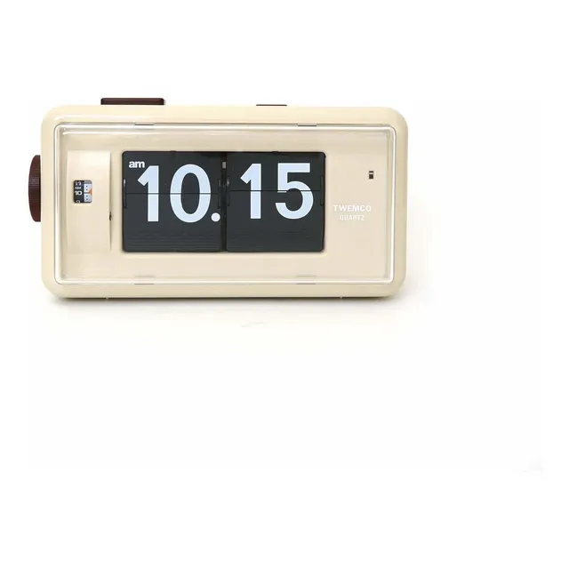 Reloj Despertador Cuarzo Moderno Retro Color Beige