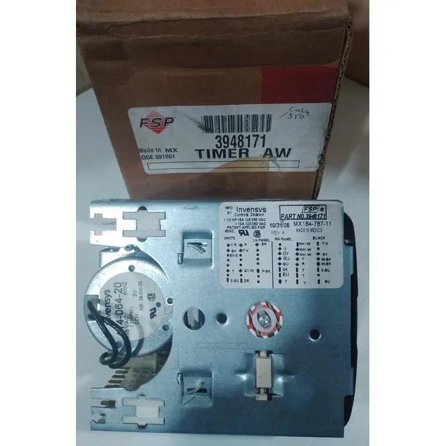 Timer Para Lavadora Whirlpool 3948171