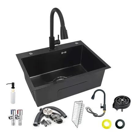 Fregadero De Cocina Tarjas De Acero Inoxidable Organizador Bokoptyr 50*45*22 Cm Resistente A Rayones Y Abrasiones Fregadero Popula Bokoptyr-5045 Fregadero De Cocina Tarjas De Acero Inoxidable Organizador Bokoptyr 50*45*22 Cm Resistente A Rayones Y Abrasiones Fregadero Popula Bokoptyr-5045