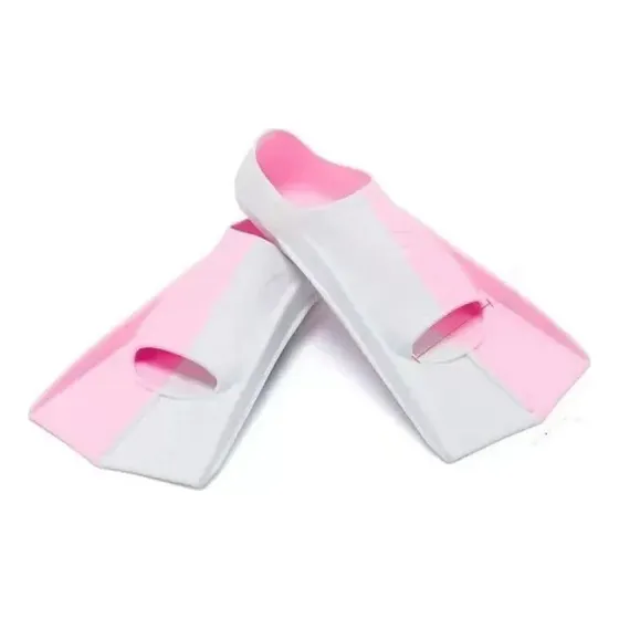 Aletas Cortas De Silicona Para Nadar Y Bucear Para Niñas