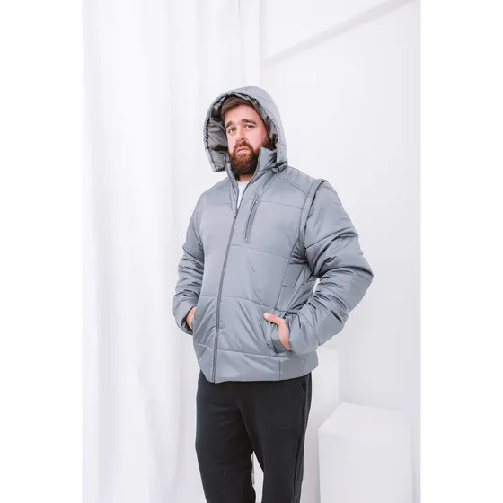 Campera Linares Hombre Sire Desmontable Talle Especial
