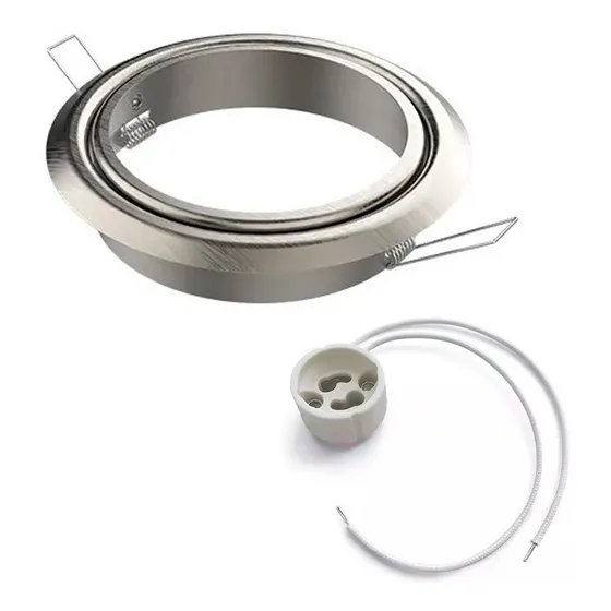 Spot Embutir Embutido Redondo Ar111 Led Gu10 220v Platil