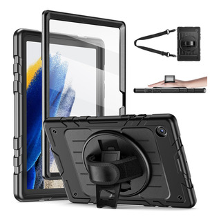 Funda Negra Para Samsung Galaxy Tablet A8 Sm-x200/x205/x207 Funda Negra Para Samsung Galaxy Tablet A8 Sm-x200/x205/x207
