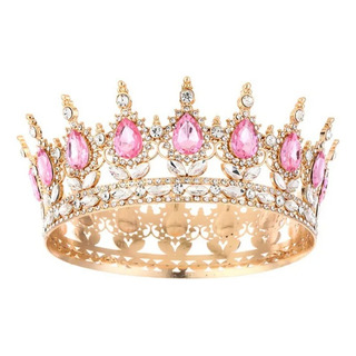 Corona Boda Diamantes Imitación Tiara Novia Elegante Moda Corona Boda Diamantes Imitación Tiara Novia Elegante Moda