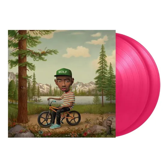 Tyler The Creator Wolf Vinilo Doble Rosa Limitado Nuevo Imp