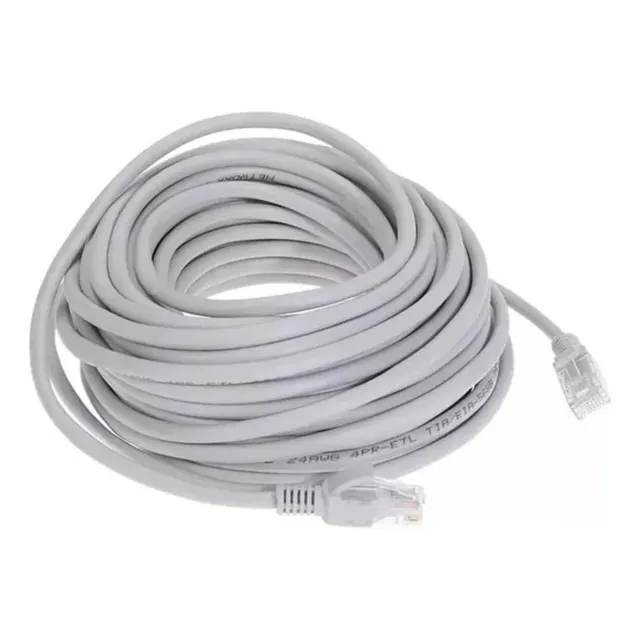Cable Utp Red 20 Metros Ethernet Rj45 Calidad Cat6