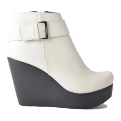 Botinetas Botines Botas De Mujer De Cuero Anika - Ferraro