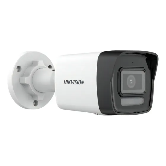 Bullet Ip 2k+ 4mp Con Micrófono Ip67 Ds-2cd1043g2-liu Hik Color Blanco