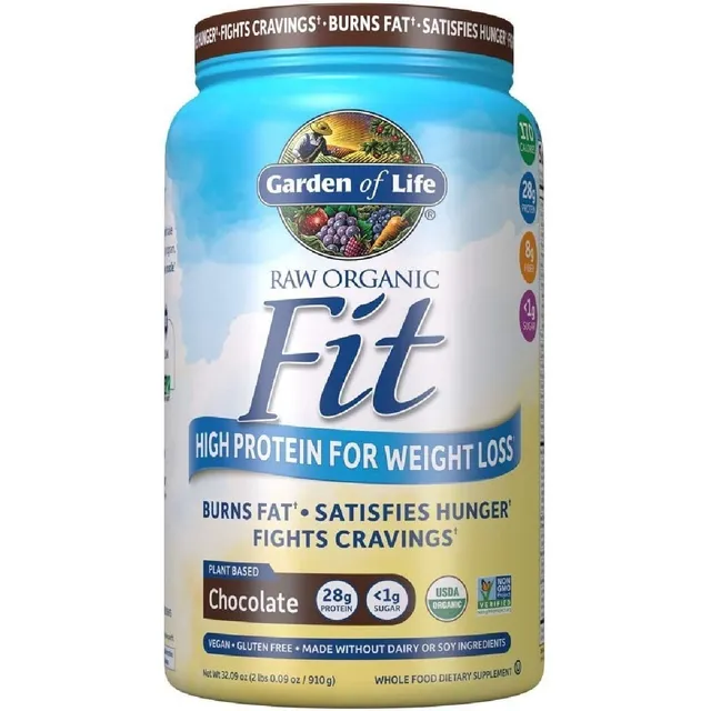 Proteína En Polvo Fit Garden Of Life (910 G)