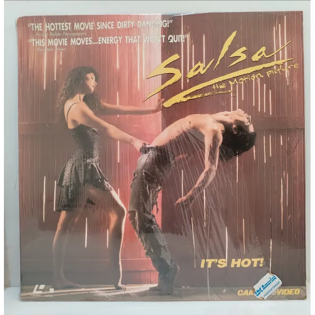 Video Láser Laser Disc Salsa The Motion Picture