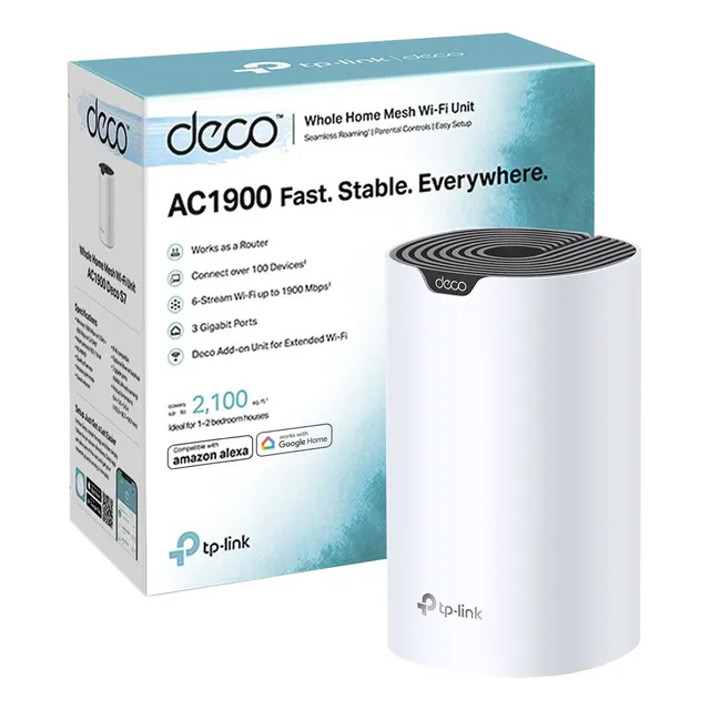 Sistema Wifi Mesh Tp-link Deco S7 Ac1900 X1 Nodo Doble Banda