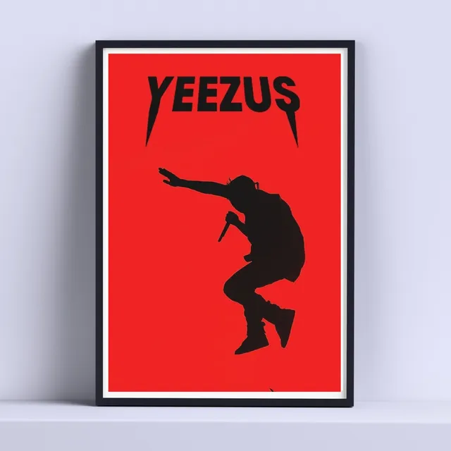 Cuadro Kanye West Yeezus 30x40cm Listo P Colgar