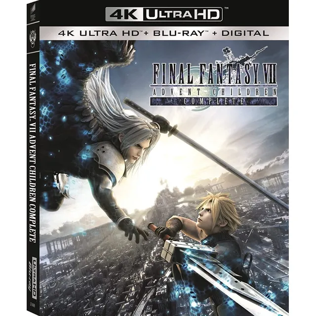 4k Ultra Hd + Blu-ray Final Fantasy 7 Advent Children