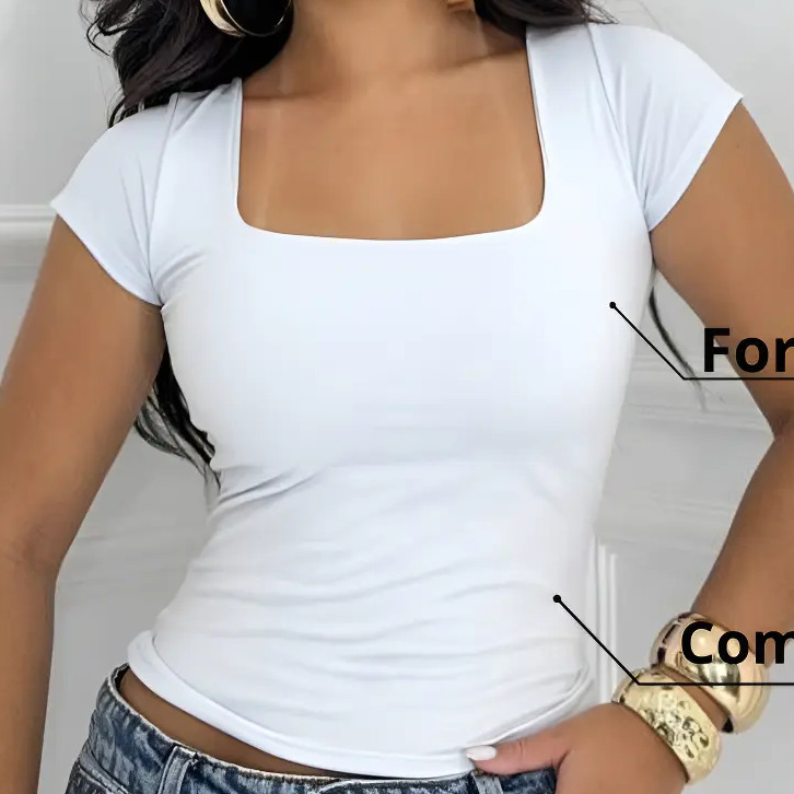 Blusa Manga T-shirt Feminina Forrada Poliamida Premium Básic