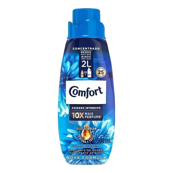 Suavizante Ropa Concentrado Cuidado Essencial Comfort 500ml