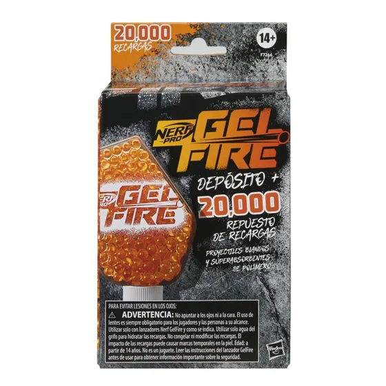Repuesto Nerf Pro Gelfire 20000 Recargas