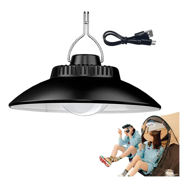 Lampara Colgante Reflector Luz Led Recargable Camping Ly11b