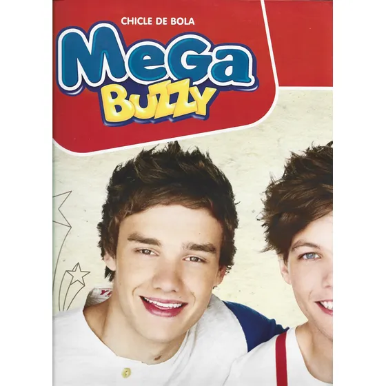 Álbum Figurinha Chicle Bola Buzzy - One Direction - Completo