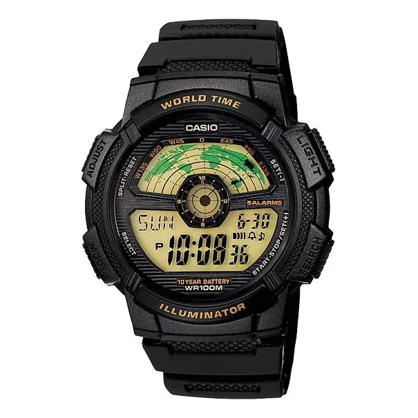 Reloj Casio Original Ae-1100w-1bv Para Caballero 