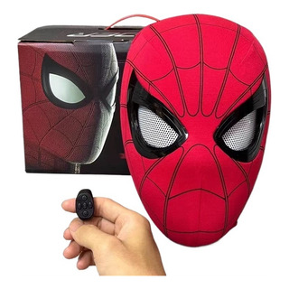 Máscara Spider - Man, Ojos Móviles, Parpadear Máscara Spider - Man, Ojos Móviles, Parpadear