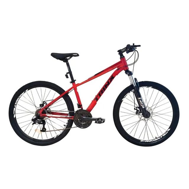Bicicleta Trinx M100 Rodado 26 Mtb Color Rojo Tamaño del cuadro M