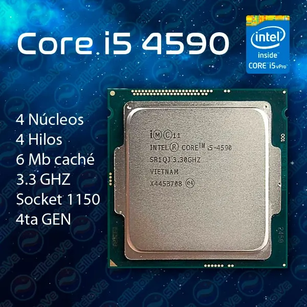 Procesador I5 4590 4ta Generación Socket 1150