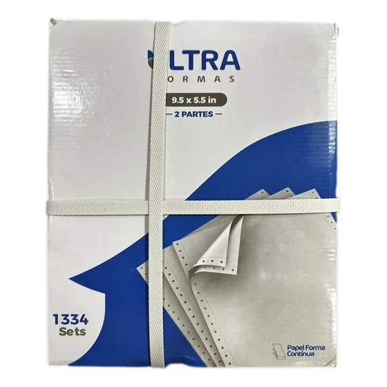 Forma Continua 9 1/2 X 5 1/2 - 2 Partes Químico - 1334 Form