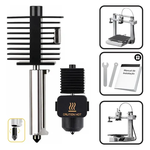 High Hotend Kit For Bamboo H2d 3d Printer Accessories | MercadoLivre