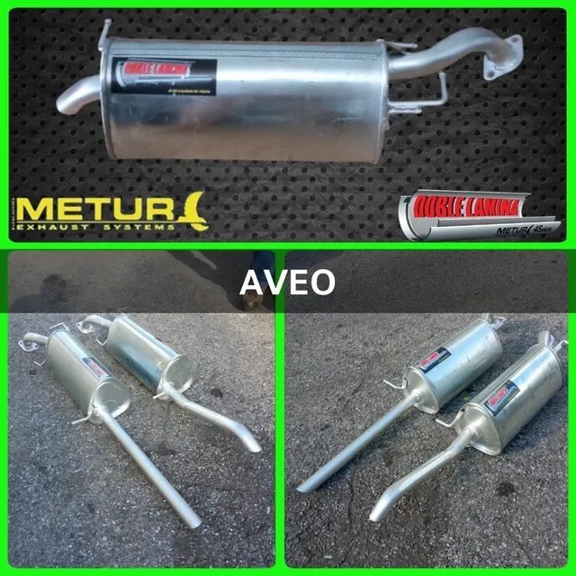 Silenciador Chevrolet Aveo Marca Metur Todos Los Modelos!