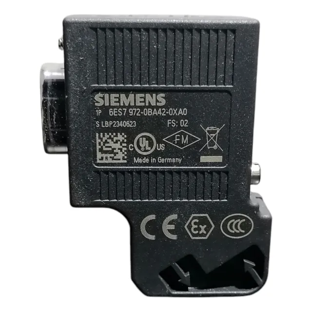 6es7972-0ba42-0xa0.  Siemens  Busconnector, Profibus Dp