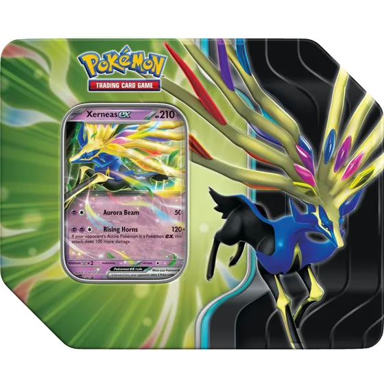 Pokémon Tcg Azure Legends Tin Xerneas Ex Inglés